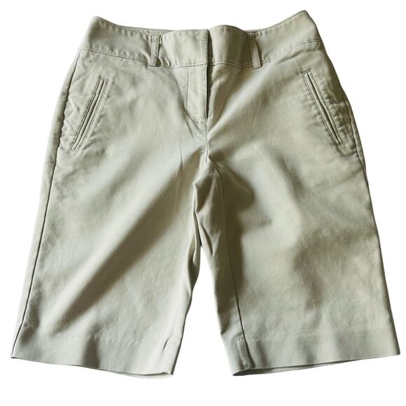 Dana Buchman Pants - Women's Dana Buchman Khaki Bermuda Shorts Size 4